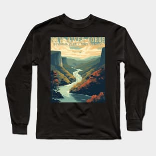 New River Gorge National Par Long Sleeve T-Shirt